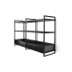 ELICA Campana techo  OPEN SUITE BL MAT/F/160. PRF0167007A. Más de 90 cm, Negro, Clase A